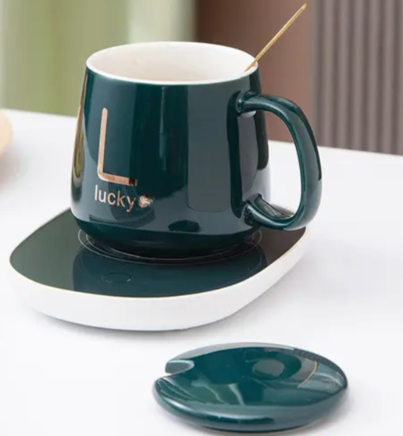 Taza De Cerámica Con Almohadilla Térmica